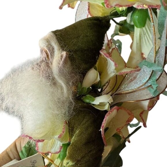 Mark Roberts 2002 Limited Edition Fairy Figurine With Glitter Flowers & Certific - Picture 15 of 15